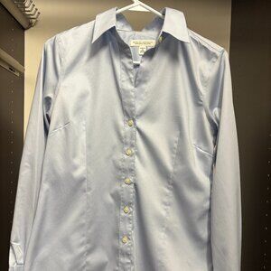 Banana Republic Non-Iron Tailored Stretch Blouse Size 6